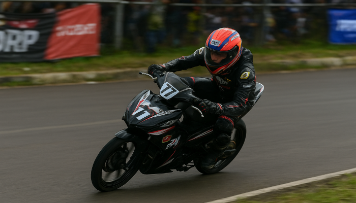 Pembalap Asal Sulsel Meninggal Dunia Usai Kecelakaan di Final Sumatera Cup Prix 2025