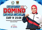 Turnamen Domino Bupati Cup II Jadi Ajang Konsolidasi Pordi Mamuju dan Pembinaan Atlet