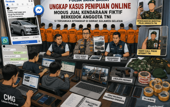 12 Pelaku Penipuan Online Asal Sidrap Ditangkap, Polisi Ungkap Modus Jual Kendaraan Fiktif Berkedok Anggota TNI